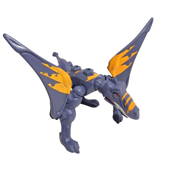 Hasbro Other - Dimorphodon Hero Mashers Poseable Blue & Orange Dinosaur Wings Jurassic World